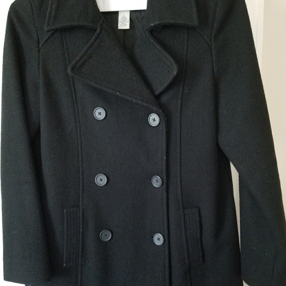 Black Pea Coat
